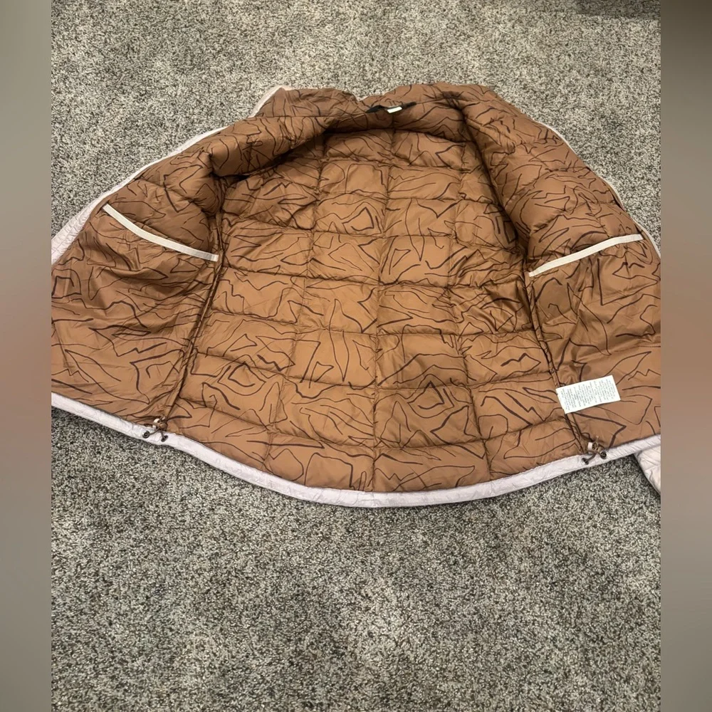 REI CO-OP 650 Lilac light purple Quilted Puffer women’s medium Jacket - used - Picture 7 of 8